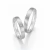 Alianzas de boda de paladio con diamante