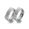 Alianzas de boda de titanio con diamante