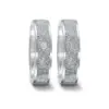 Alianzas de boda de titanio y carbono con diamante
