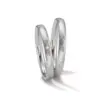 Alianzas de boda de zirconio con diamante