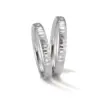 Alianzas de boda de zirconio con diamante