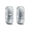 Alianzas de boda de acero con diamantes