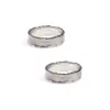 Alianzas de boda de oro blanco