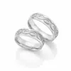 Alianzas de boda de paladio