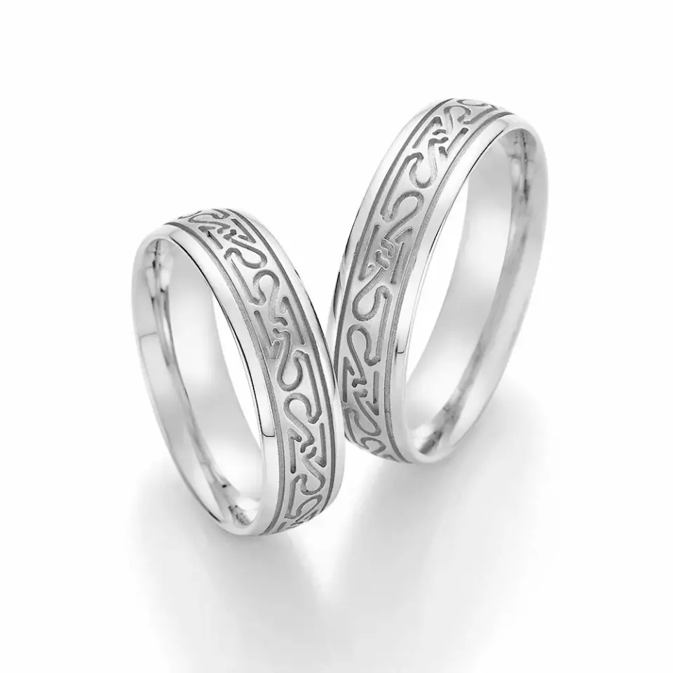 Alianzas de boda de paladio