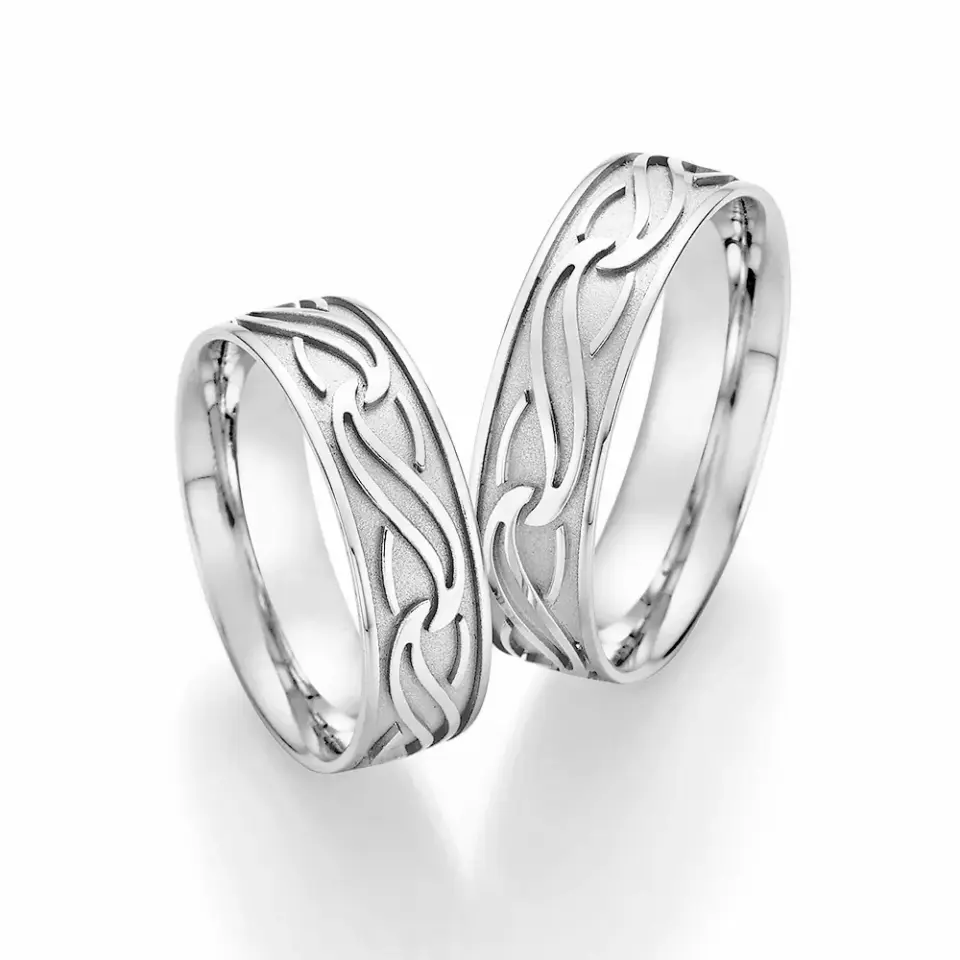 Alianzas de boda de paladio