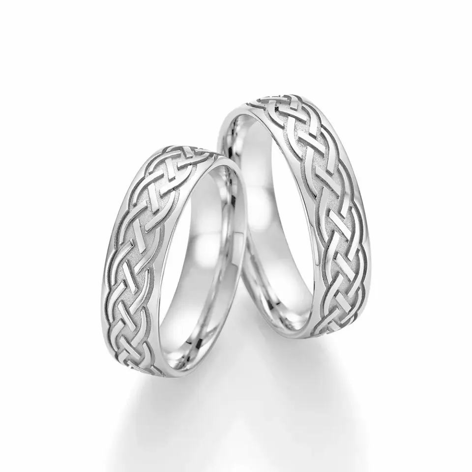 Alianzas de boda de paladio