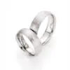Alianzas de boda de titanio con diamante
