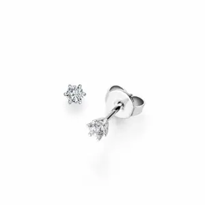 Pendientes de oro blanco con diamantes