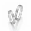Alianzas de boda de paladio con diamante