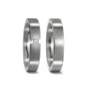 Alianzas de boda de titanio con diamante