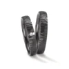 Alianzas de boda de zirconio con diamante