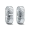 Alianzas de boda de acero con diamantes